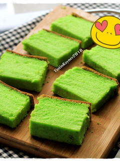Foto resep Bolu Jerman Pandan Eba Chan - Kocok All in One+ Tricks