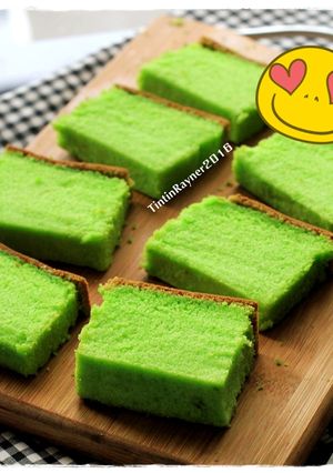 Foto resep Bolu Jerman Pandan Eba Chan - Kocok All in One+ Tricks