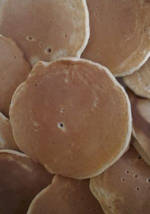 Une photo de Pancakes à la banane sans sucre