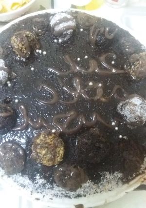 صورة لوصفة كيكة بكريم باتيسيار