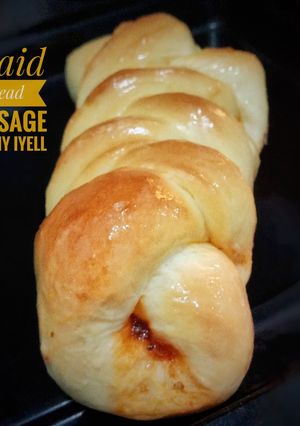 Foto resep Roti sosis kepang (Braided Bread)