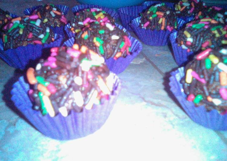 Simple Biscuit Truffle (No oven+mixer)