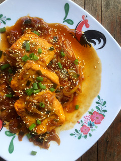 Foto resep Dubu Jorim (두부조림) / Spicy Braised Tofu