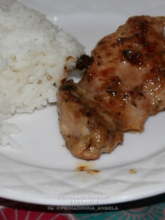 A picture of Garlicky BBQ Chicken Thigh.