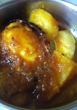 ডিমের ডালনা (dimer dalna recipe in Bengali) রেসিপির প্রধান ছবি