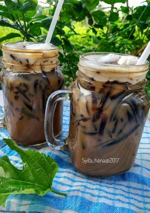 Foto resep Es cappucino cincau #pr_recookminumandingin