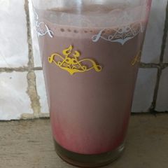 A picture of Chocolate banana smoothie#author's marathon.