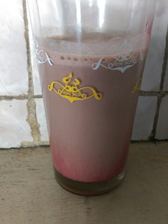 A picture of Chocolate banana smoothie#author's marathon.
