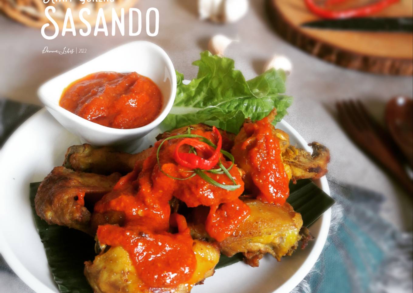 Ayam Goreng Sasando khas NTT
