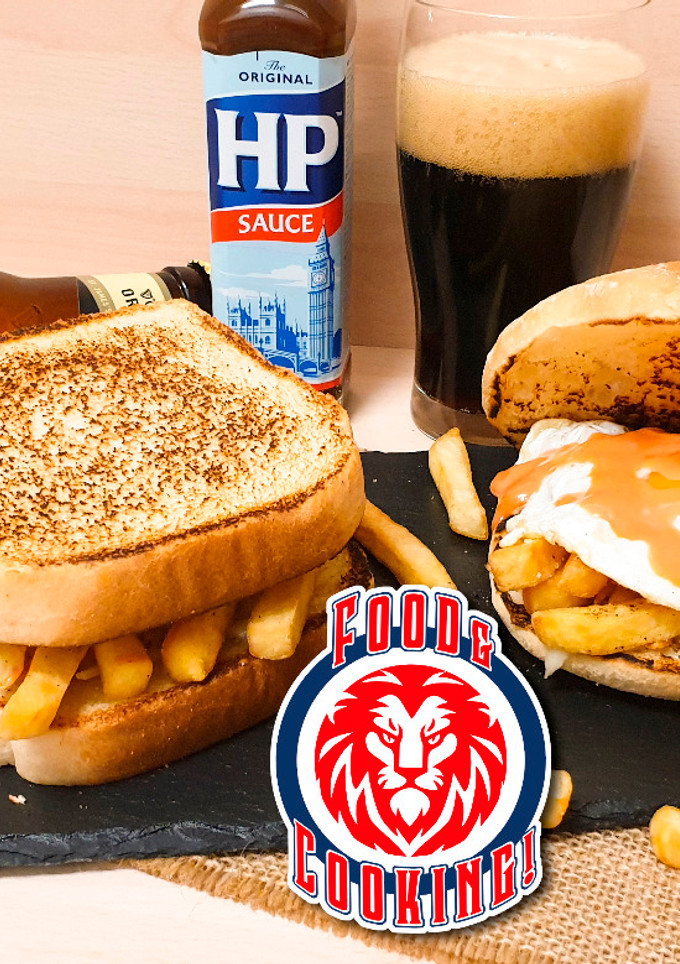 Una foto de Chip Butty Sándwich