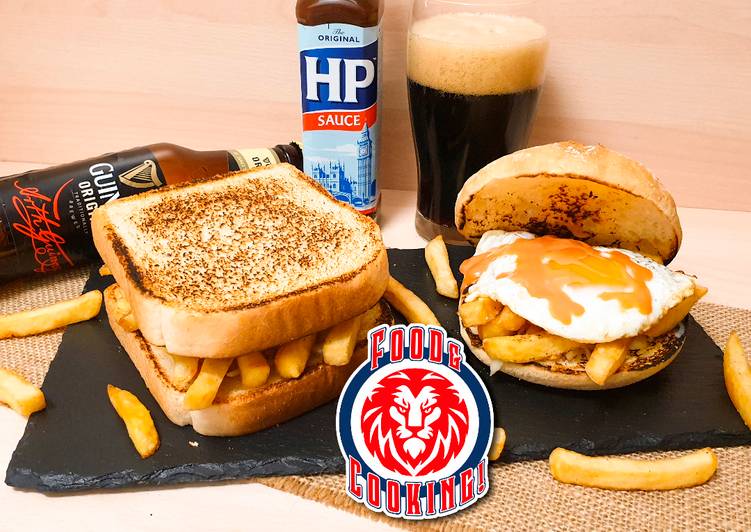 Chip Butty Sándwich Receta de FOOD&COOKING! Cookpad