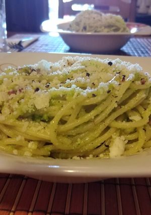 Φωτογραφία της συνταγής Pasta verde