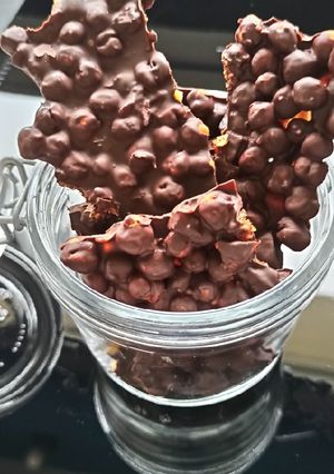 Une photo de Croquants Chocolat, pois chiches