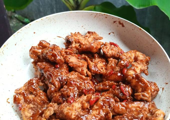 Chicken Karage, Ayam kecap mentega