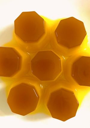 Hình của món Thạch flan (không trứng).