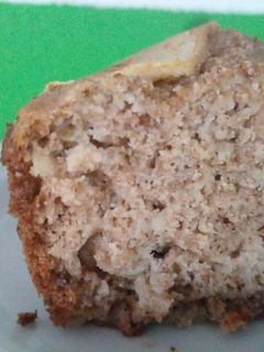 Una foto de Torta de manzanas de harina integral