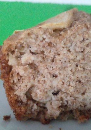 Una foto de Torta de manzanas de harina integral