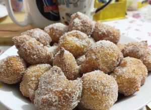 Una foto de Bocados de dona de yogurt 🍩