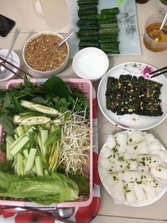 Hình của món Bò lá lốt.