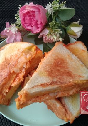 Foto resep Pizza Sandwich Toast