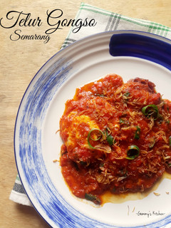 Foto resep Telur Gongso Semarang