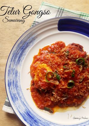 Foto resep Telur Gongso Semarang