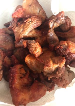 Una foto de Chicharrón de cerdo dominicano