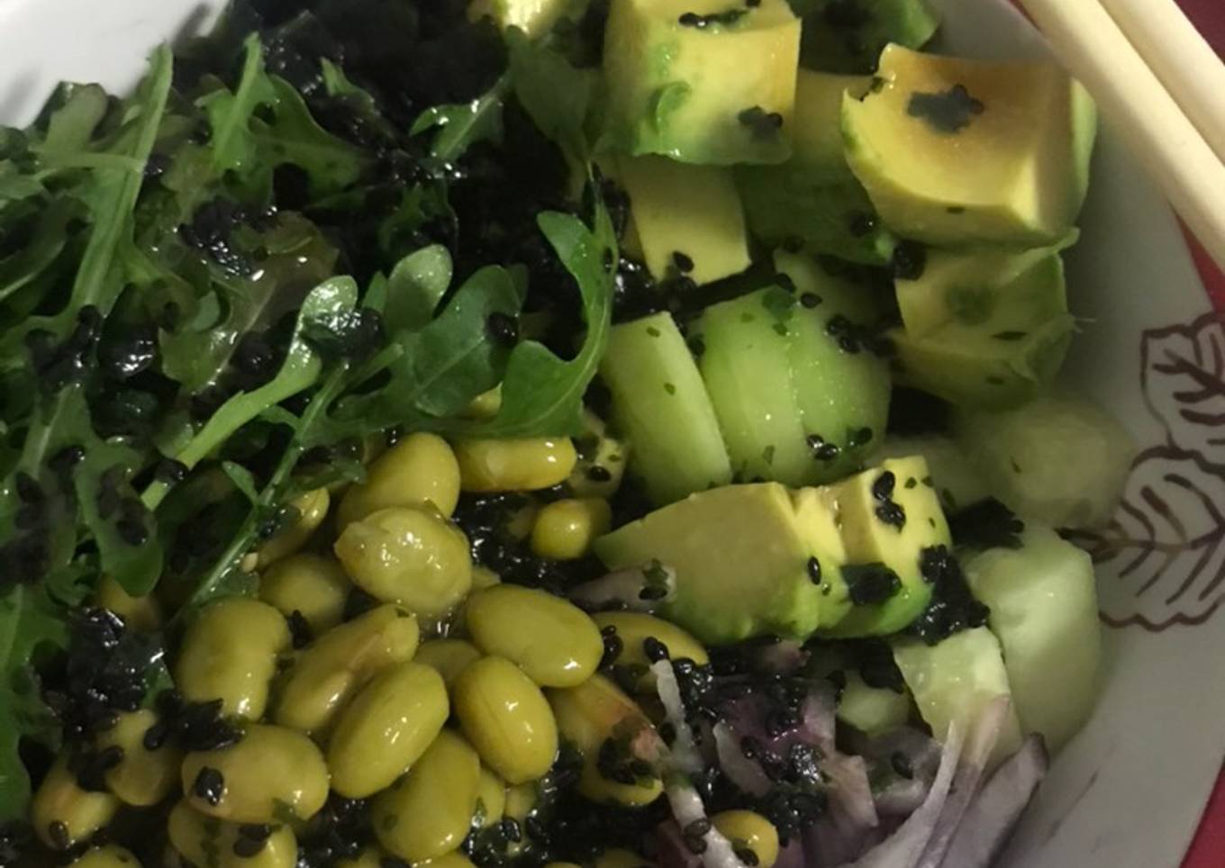 Poke bowl vegano