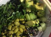 Una foto de poke vegano