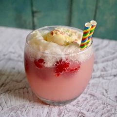 A picture of Raspberry Float.