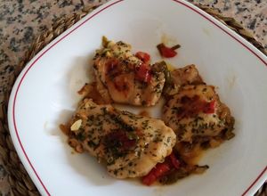 Una foto de Contramuslos de pollo a la cerveza