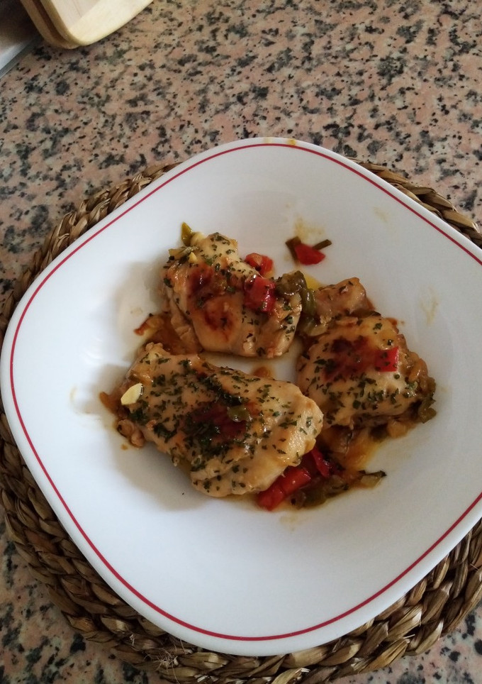 Una foto de Contramuslos de pollo a la cerveza