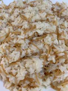 صورة لوصفة رز مصري بالشعيرية 🍚