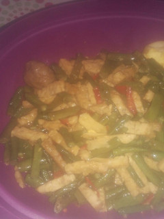 Foto resep Tumis kacang Panjang + tempe