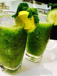 A picture of Cucumber cooler minty pineaple.