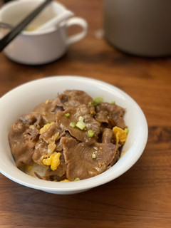 A picture of Gyutan don.
