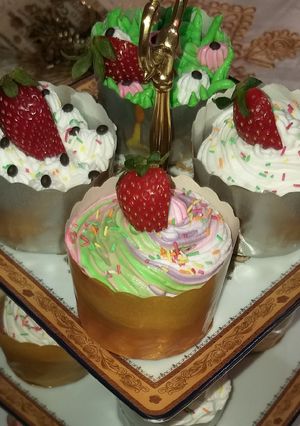 عکسی از دستور کاپ کیک🧁