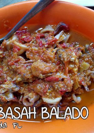Foto resep Cumi basah balado