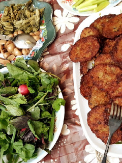 عکسی از دستور کتلت با نون بربری