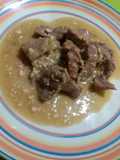 Ternera con almendras con thermomix