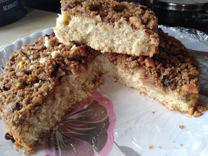 Easy Way Make Apple streusal cake#Christmasbakingcontest#authorsmarathon the So Delicious You can take Joss in your mouth