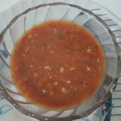 A picture of Red chilli chutney.