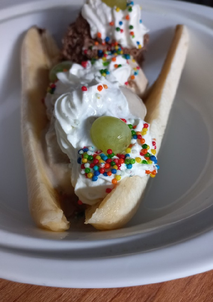 Una foto de Banana Split