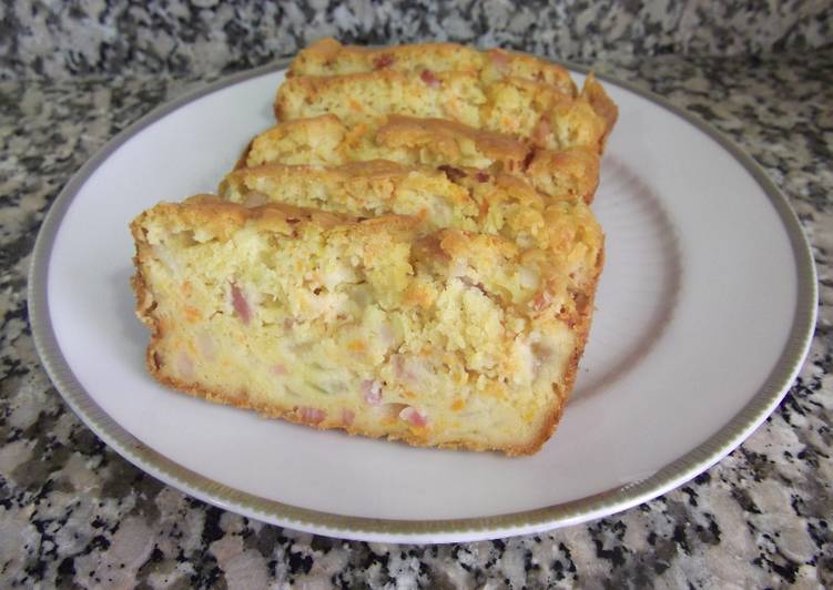 Cake salado de bacon y cerveza