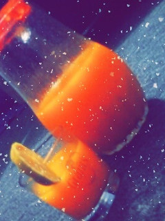 A picture of Mango juice.