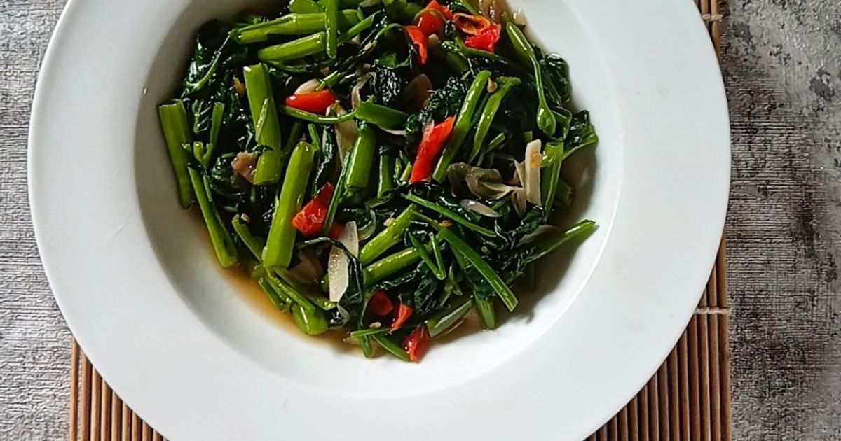 Tumis Kangkung Praktis