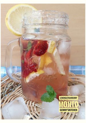 Foto resep Mojito Lemon Strawberry