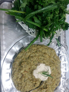عکسی از دستور کشک بادمجون کبابی