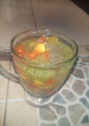 Foto resep Es buah jadul pepaya kolang kaling