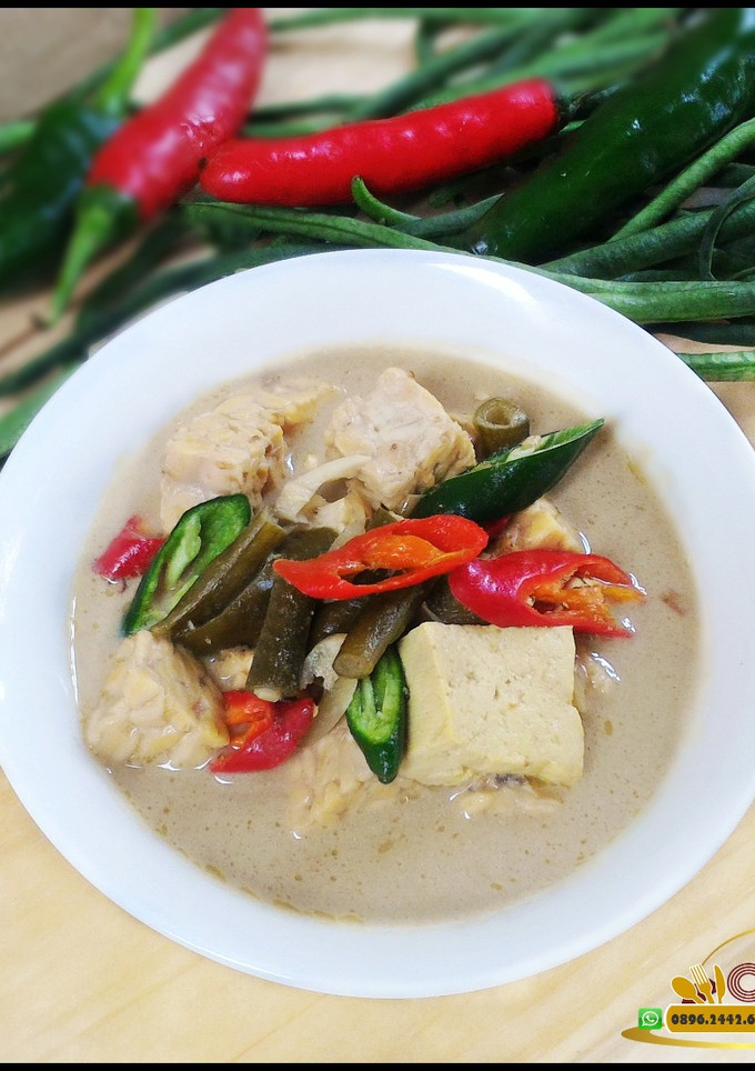 Foto resep Sayur Lombok (Tahu Tempe Cabe Ijo Santan)